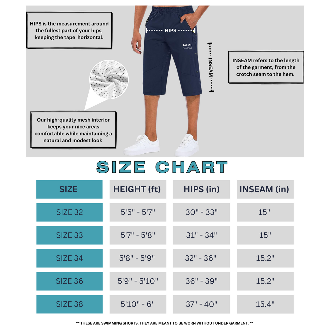Sunnah Shorts - Swimming