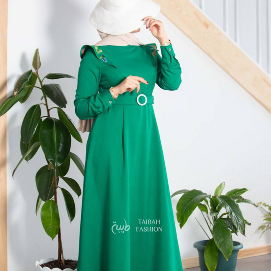 Women's Flower Abaya 