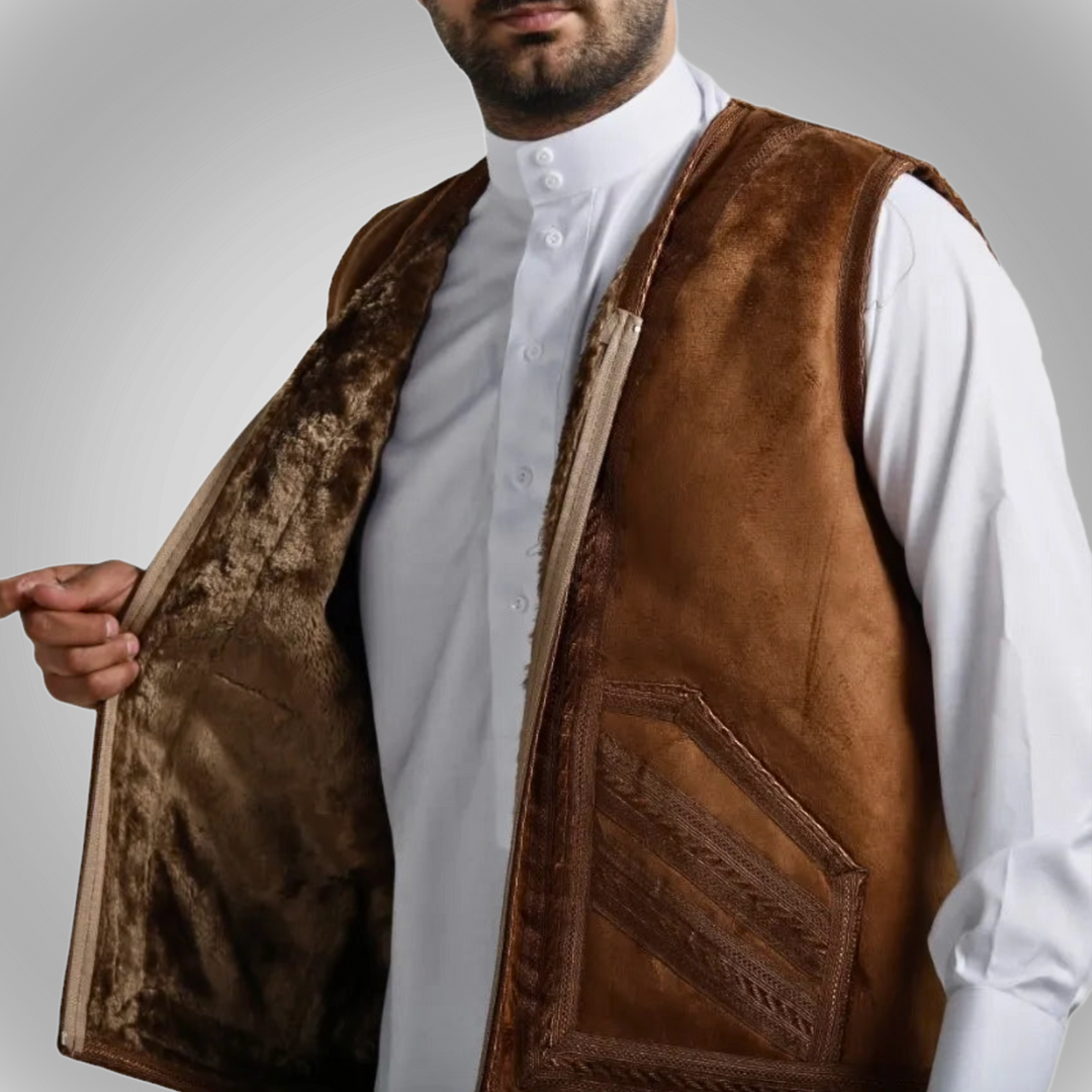 Jordanian Farwa Vest