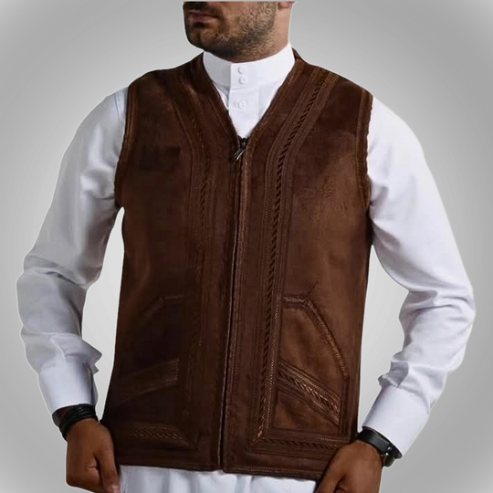 Jordanian Farwa Vest