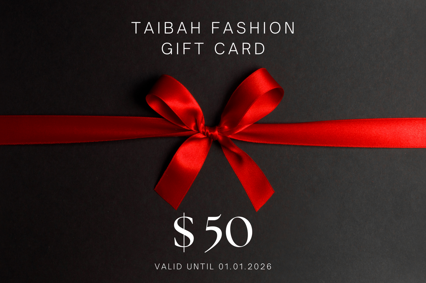 Taibah Fashion Gift Cards